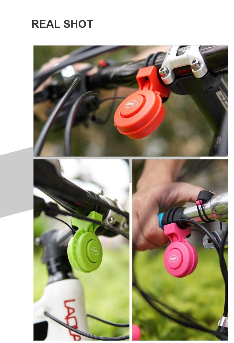 120dB Electric Bike Horn for Kids Scooters - Waterproof USB Recharge