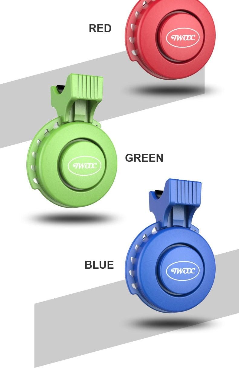 120dB Electric Bike Horn for Kids Scooters - Waterproof USB Recharge