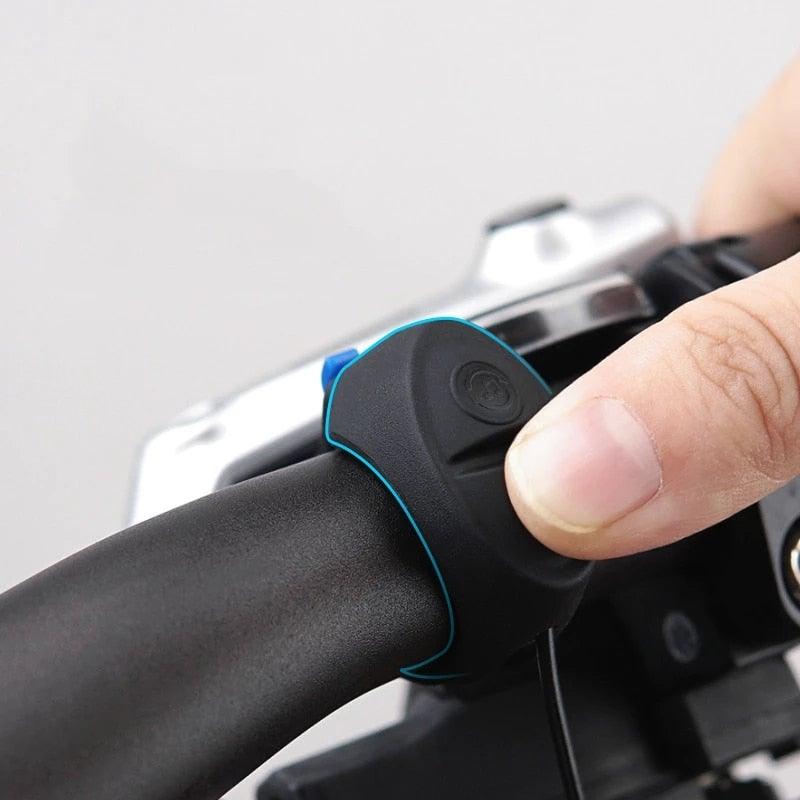 120dB Electric Bike Horn for Kids Scooters - Waterproof USB Recharge