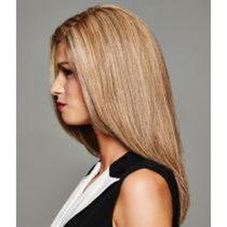High Profile 100% Human Hair Wig, Sleek Shoulder-Length Style