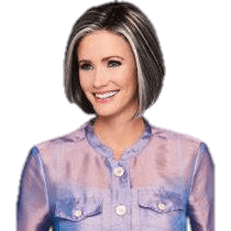 High Society Precision Cut Wig - Sophisticated Women's Hairpiece