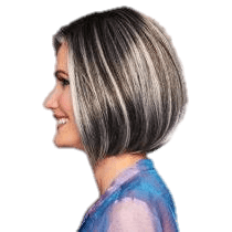 High Society Precision Cut Wig - Sophisticated Women's Hairpiece