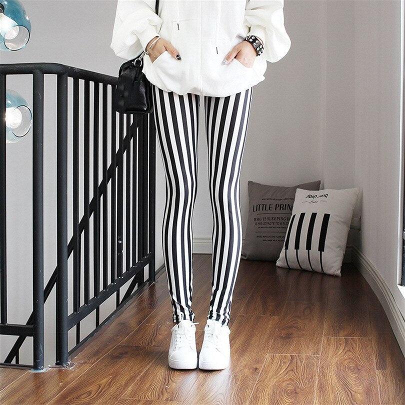 High Waist Printed Yoga Leggings Push Up Fitness Gym Trousers