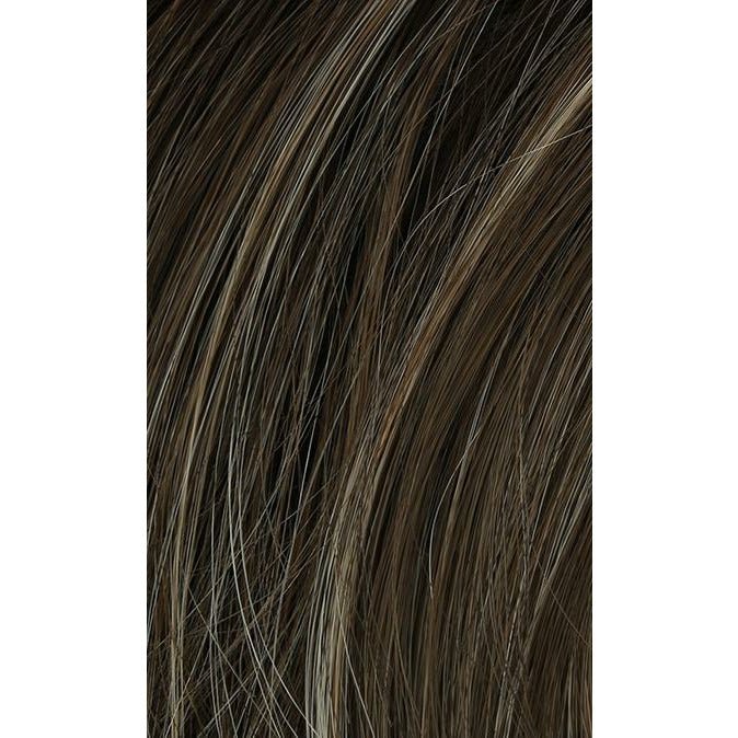 Chiseled Men's Wig in Light Brown or Blonde Highlights