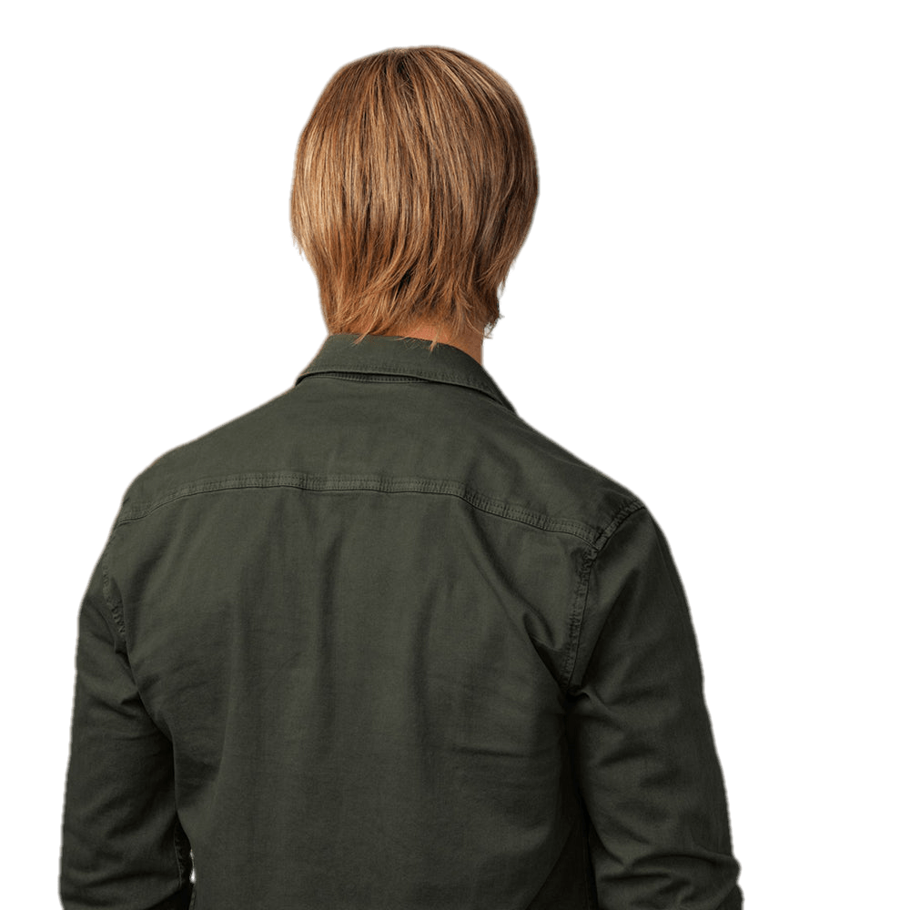 Chiseled Men's Wig in Light Brown or Blonde Highlights