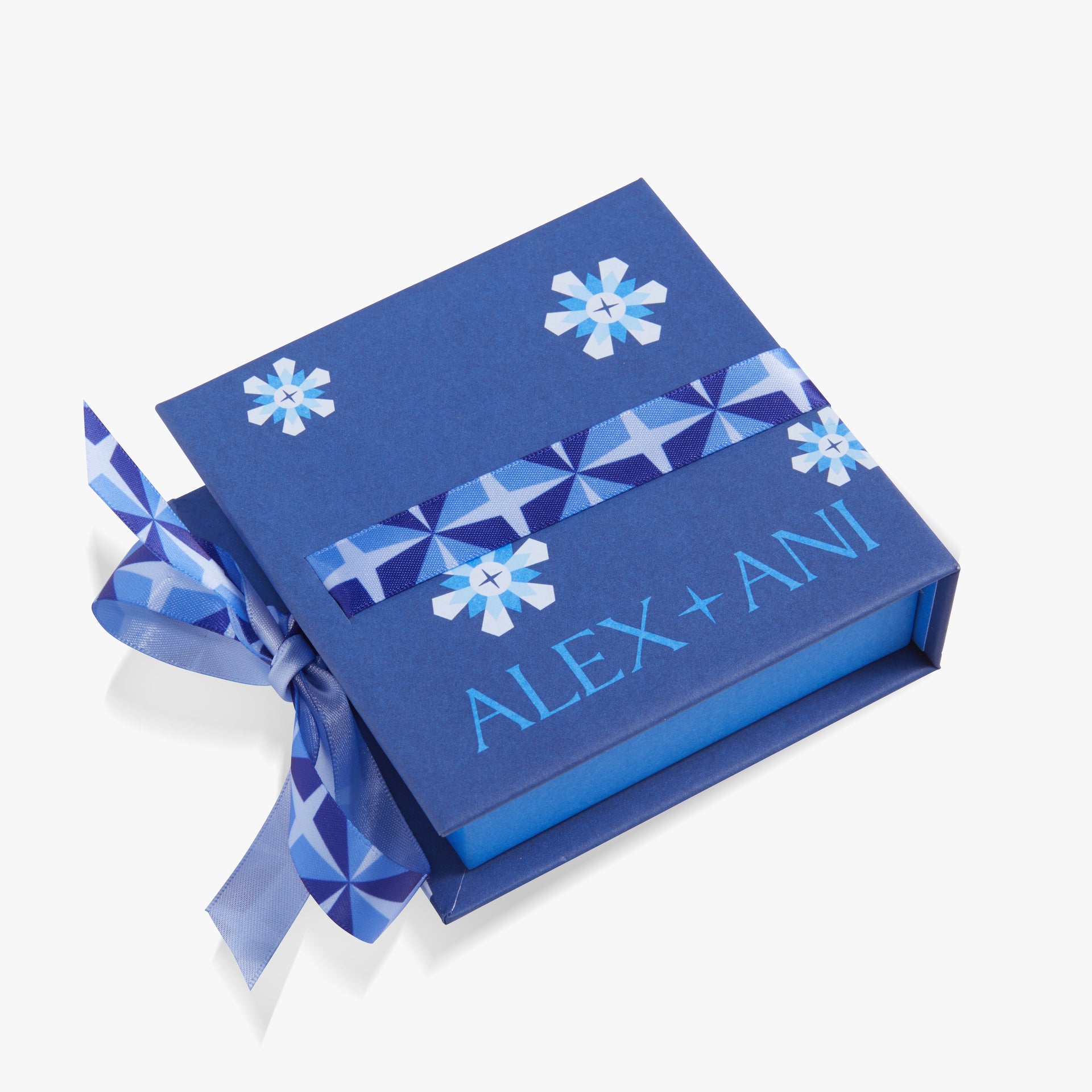A festive Holiday Bow Gift Box wrapped with a ribbon, perfect for seasonal gifting.