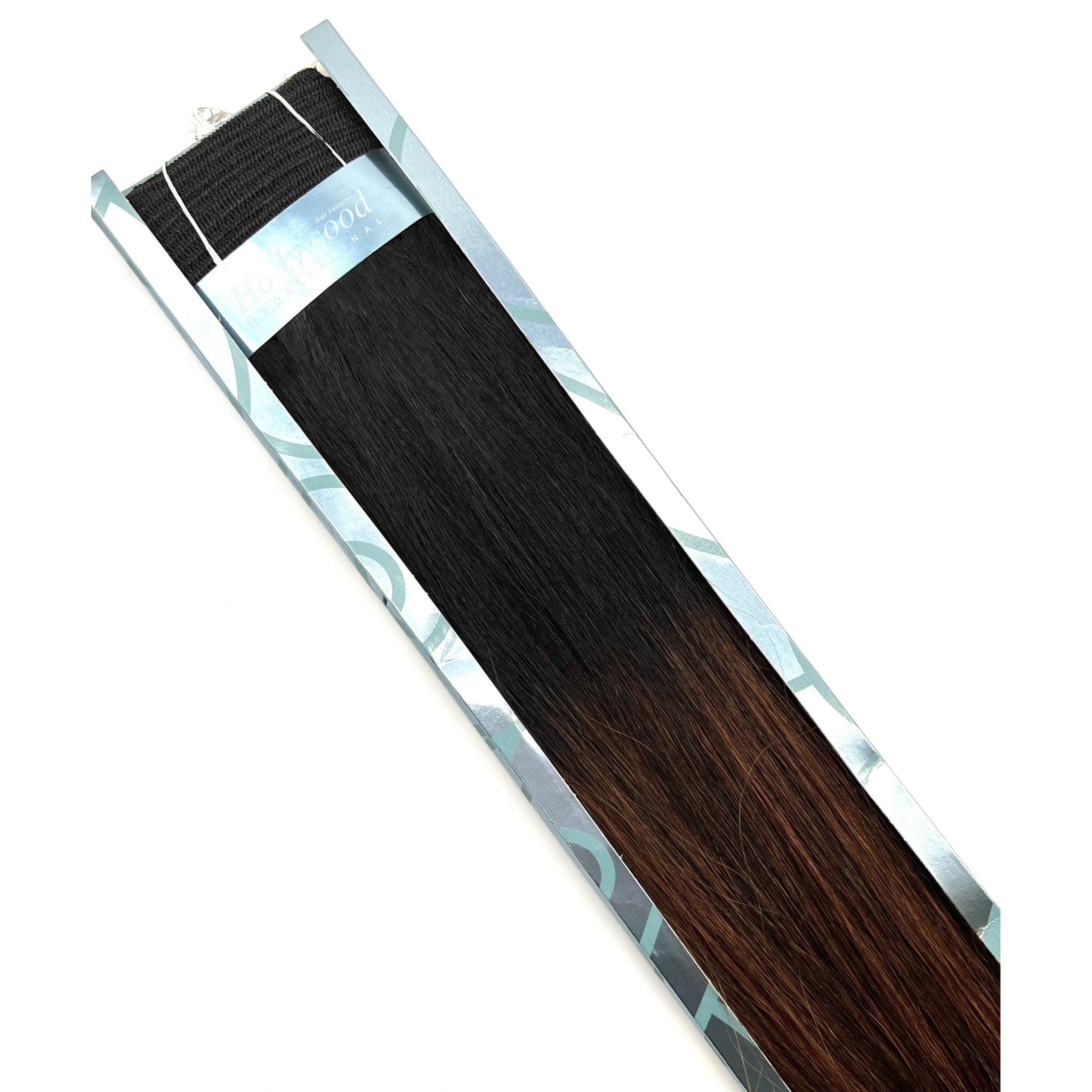 12-Inch Pro Silky Human Hair Weavings for Salon Styling