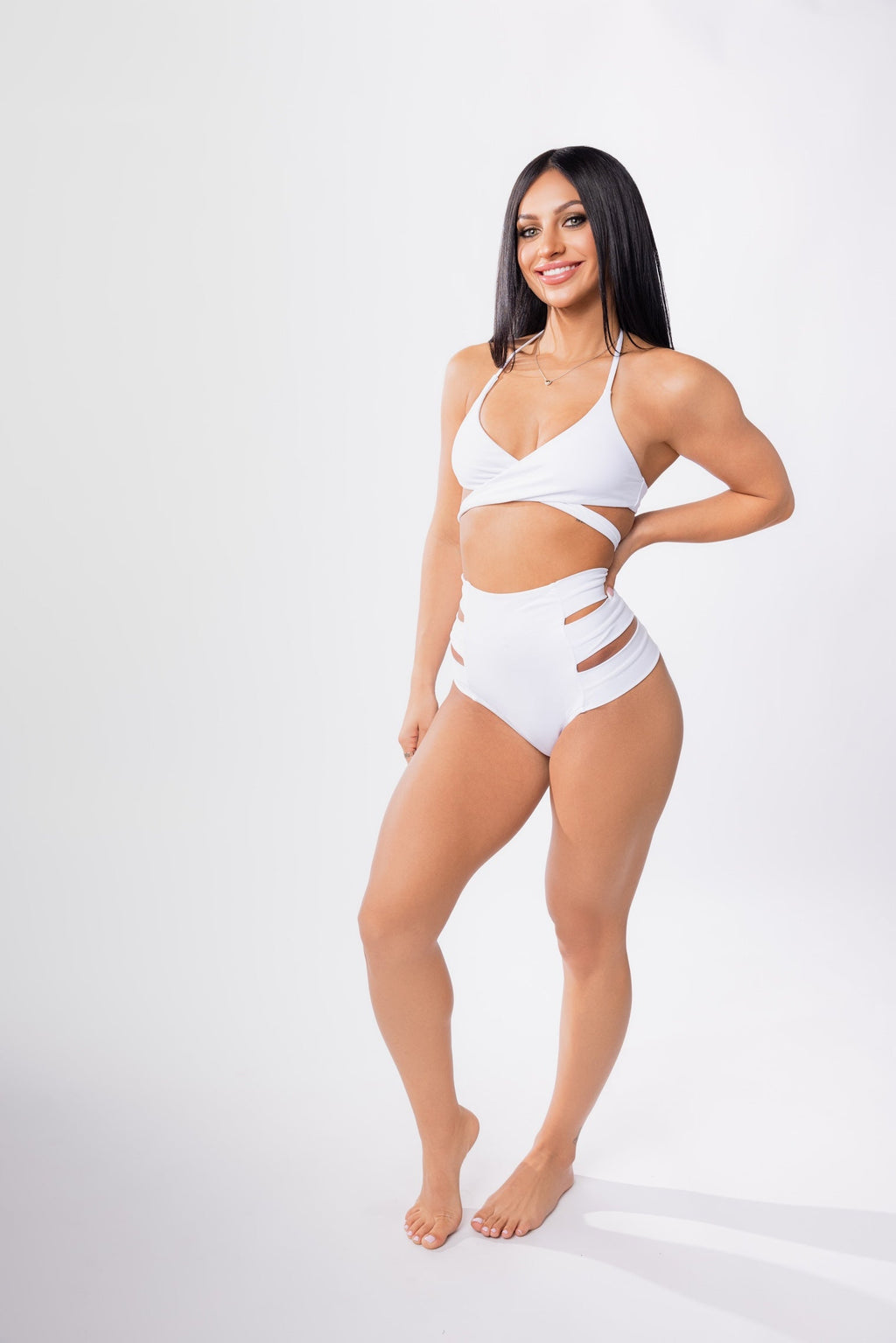 Coral Coast Reversible Wrap Halter Top for Beach & Swimwear