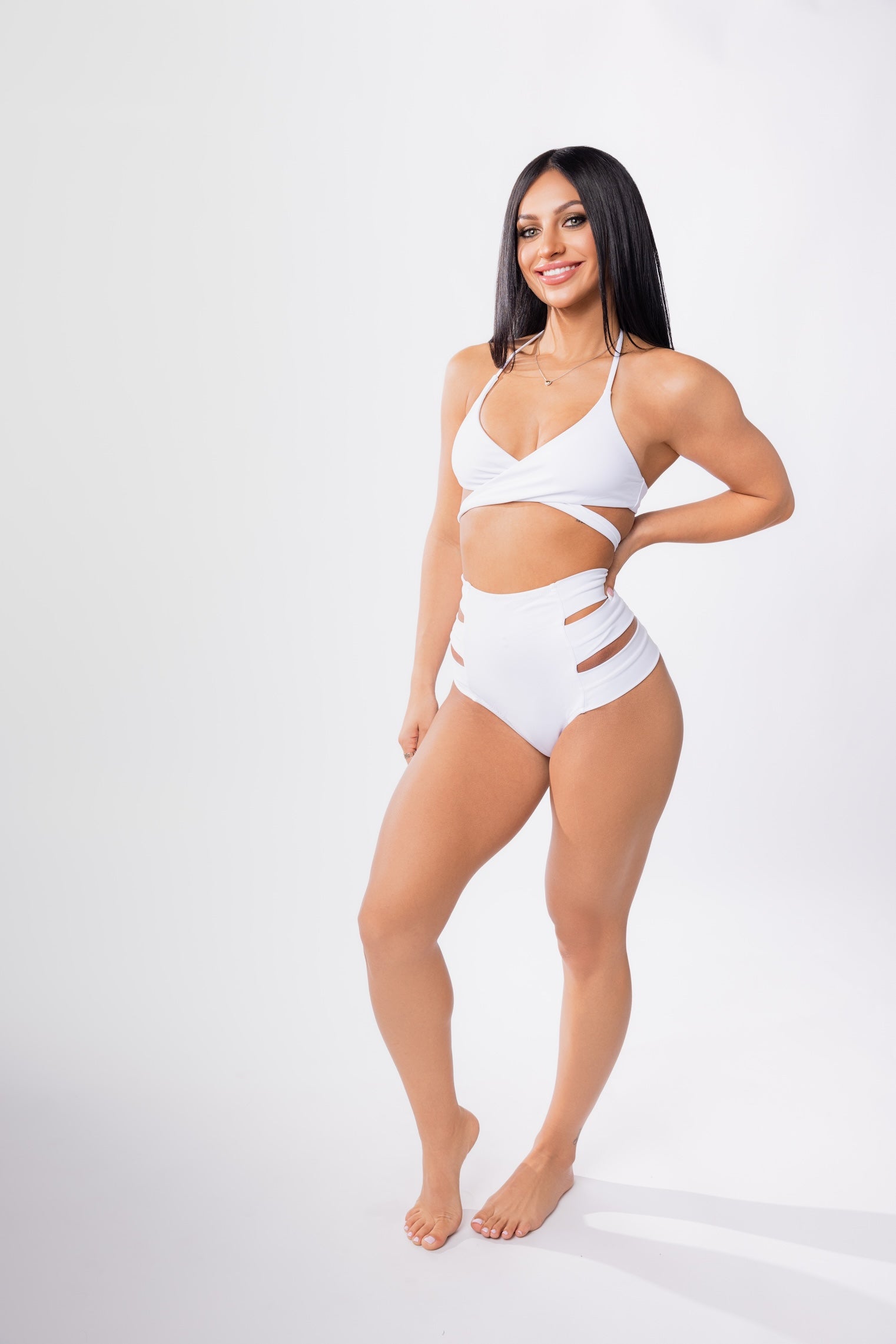 Coral Coast Reversible Wrap Halter Top for Beach & Swimwear
