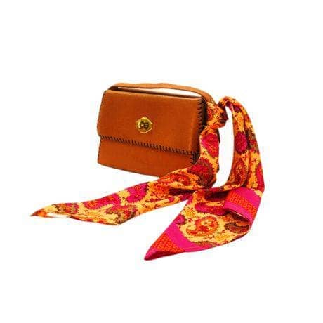 Reusable Sari Silk Gift Wrap 5-Pack - Multicolor Boho Fabric