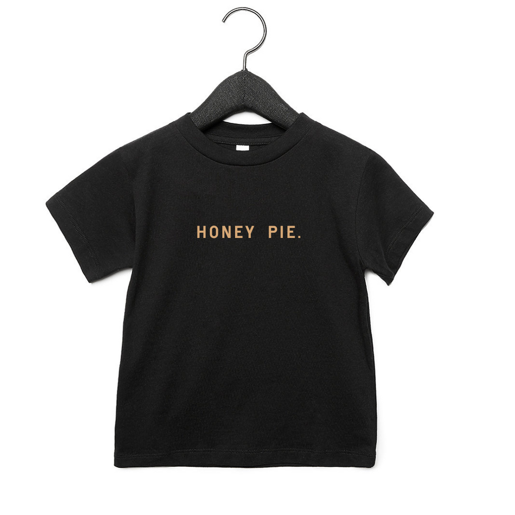 Honey Pie graphic crew neck t-shirt for children made from soft cotton