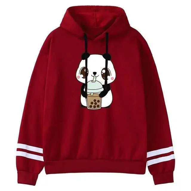 Oversized Streetwear Hoodie with Graphic Print – Cozy Winter Pullover