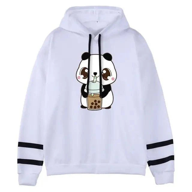 Oversized Streetwear Hoodie with Graphic Print – Cozy Winter Pullover