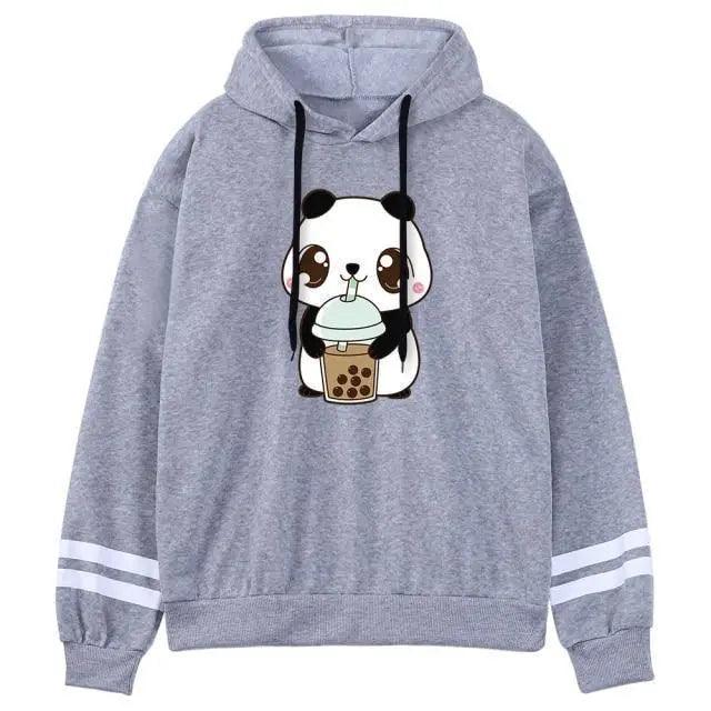 Oversized Streetwear Hoodie with Graphic Print – Cozy Winter Pullover
