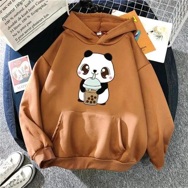 Oversized Streetwear Hoodie with Graphic Print – Cozy Winter Pullover