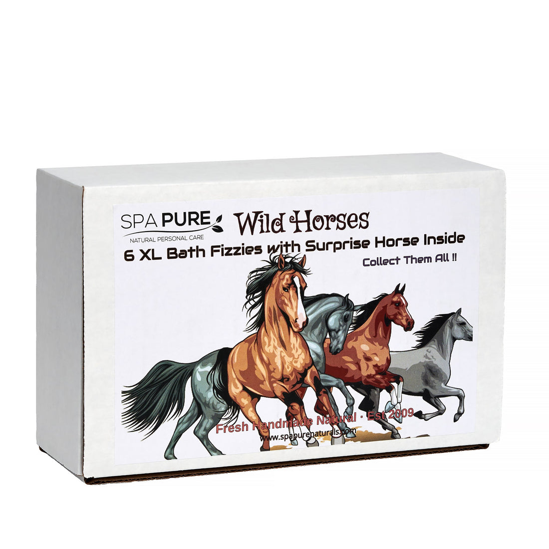 Wild Horses Bath Bomb Gift Set for Kids with Surprise Toys - Image 2