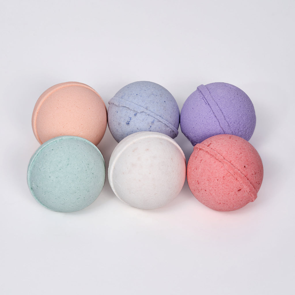 Spa Pure WILD HORSES Bath Bombs: for kids with 6 XL bath bombs with surprise horses inside, U.S.A. Made, Handmade, natural ingredients