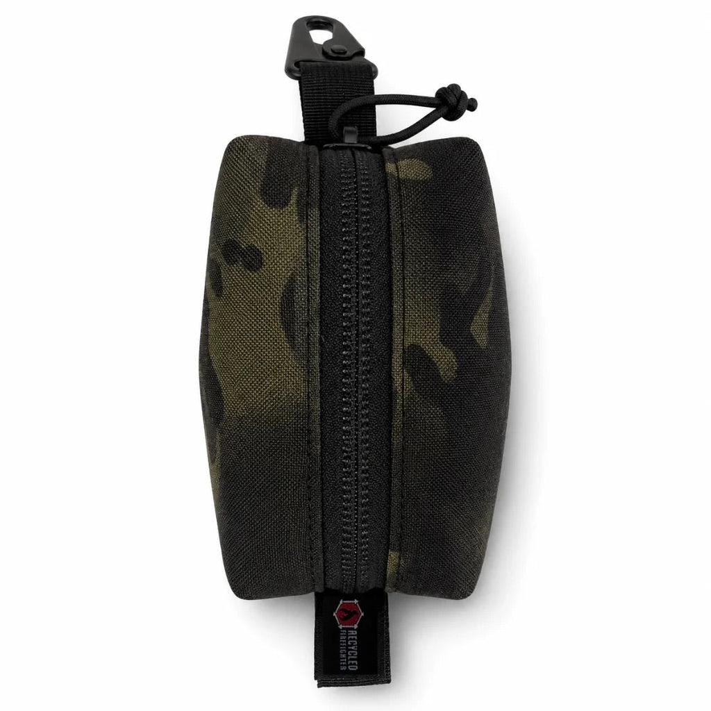Hot Shot Commander keychain pouch in camouflage and tactical color patterns.
