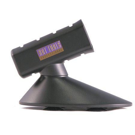 Minimalist black Hot Tools professional styling tool holder for vanity organization