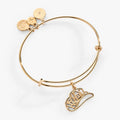 Alex and Ani style Howdy charm bangle featuring a cowboy hat charm.
