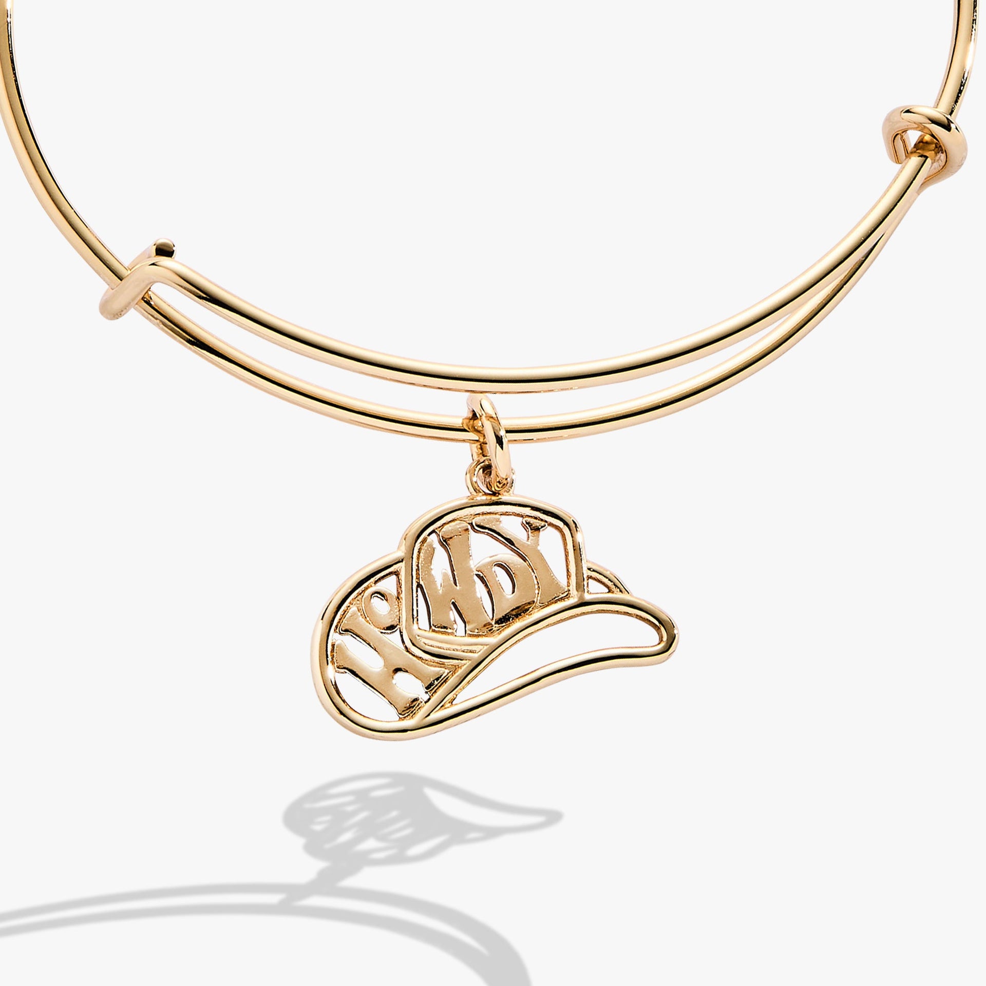 Howdy Cowboy Hat Charm Bangle with Western Flair