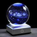 Crystal Ball Night Light with Multicolor Lighting