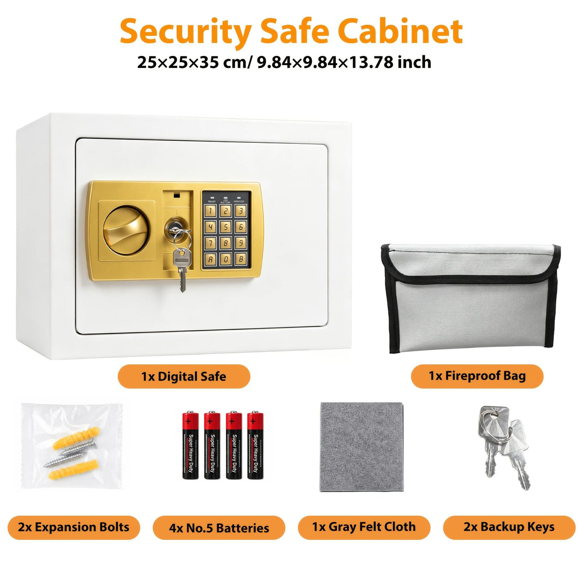 Digital Anti Theft Electronic Combination Safe