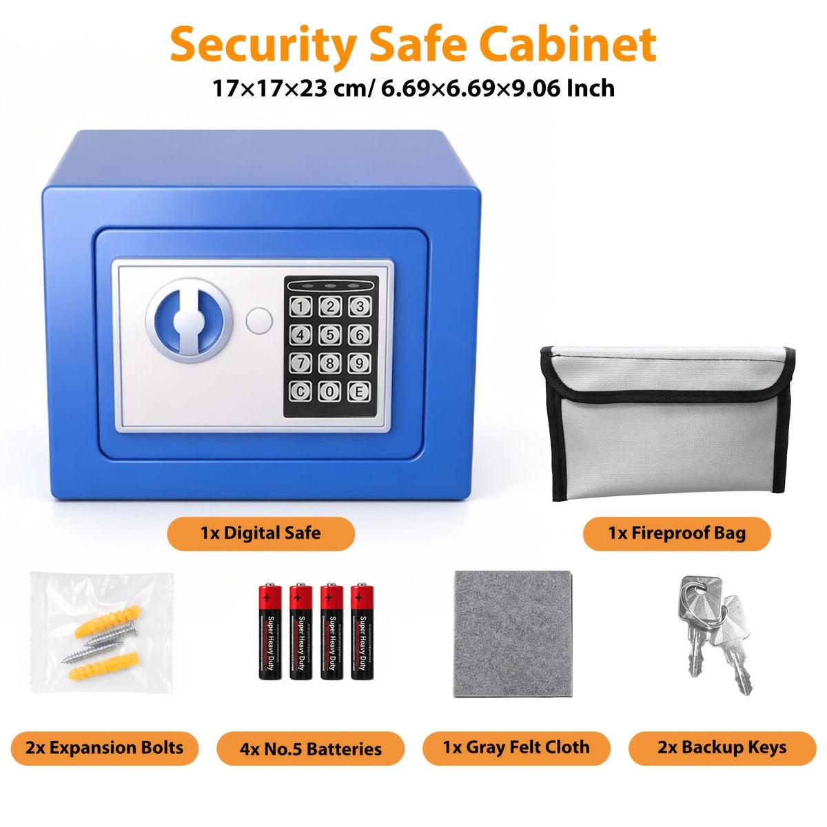 Digital Anti Theft Electronic Combination Safe