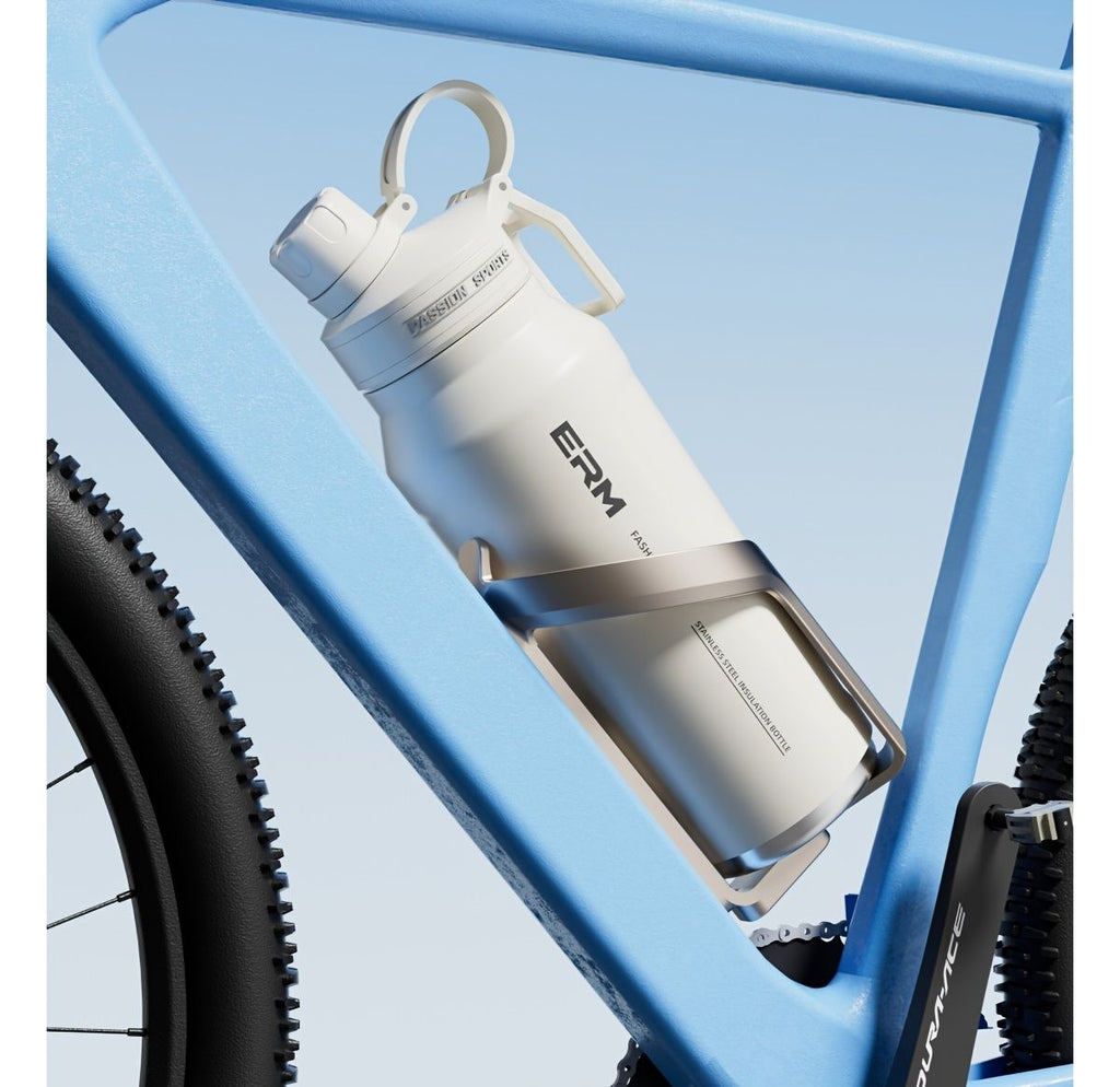 Insulated Stainless Steel Water Bottle with 2 in 1 Straw Spout
