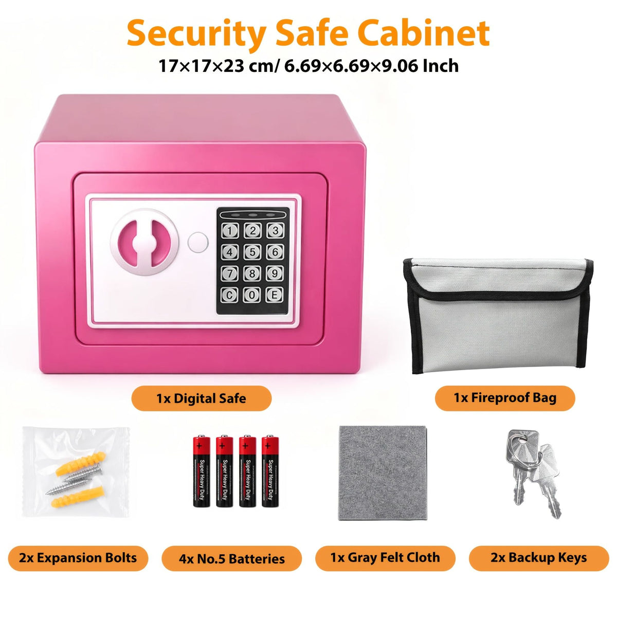 Digital Anti Theft Electronic Combination Safe