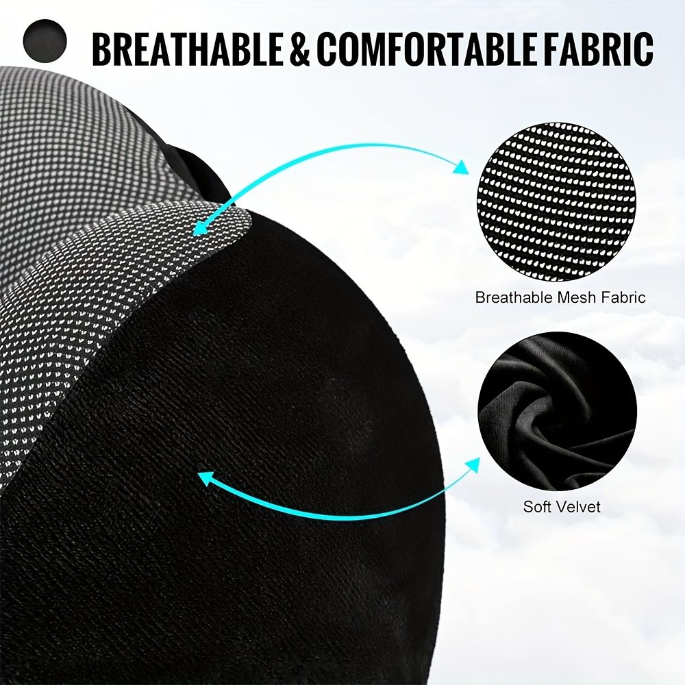 Hooded U-Shaped Travel Neck Pillow