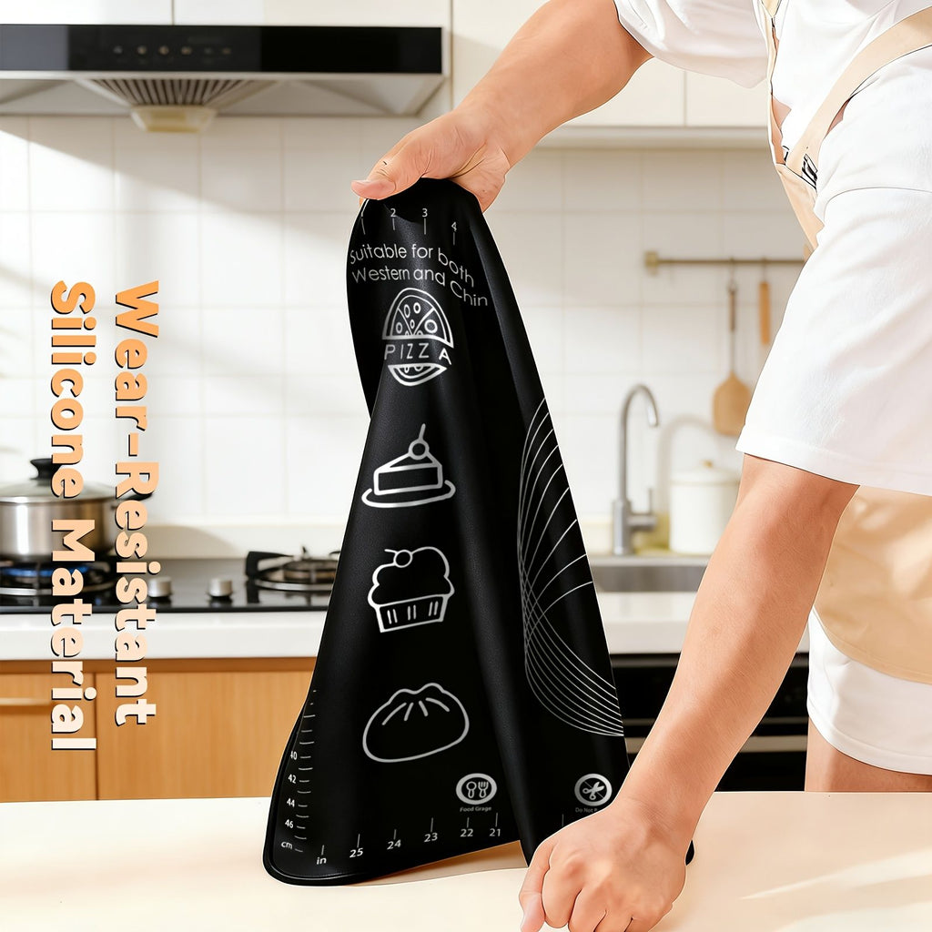 Thickened Silicone Baking Mat with Measurements