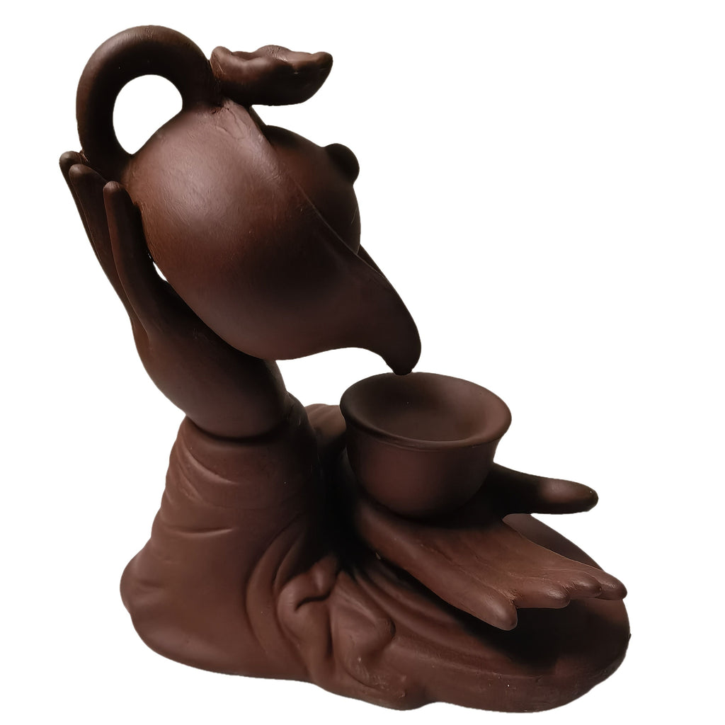 Ceramic Backflow Incense Holder Waterfall Smoke Design