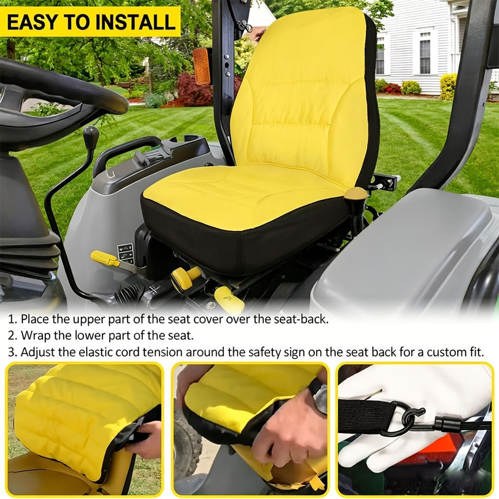 Tractor Seat Cover Oxford 300D Fabric Cushioned