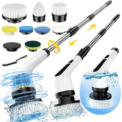 Electric Rotating Cleaning Brush with 9 Brush Heads