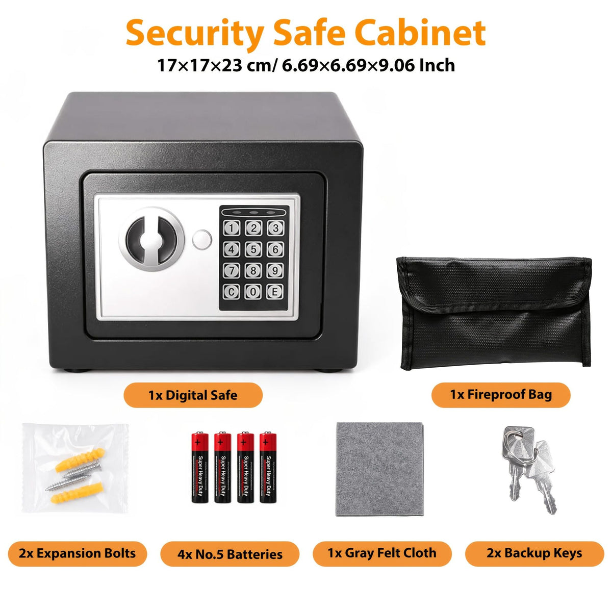 Digital Anti Theft Electronic Combination Safe