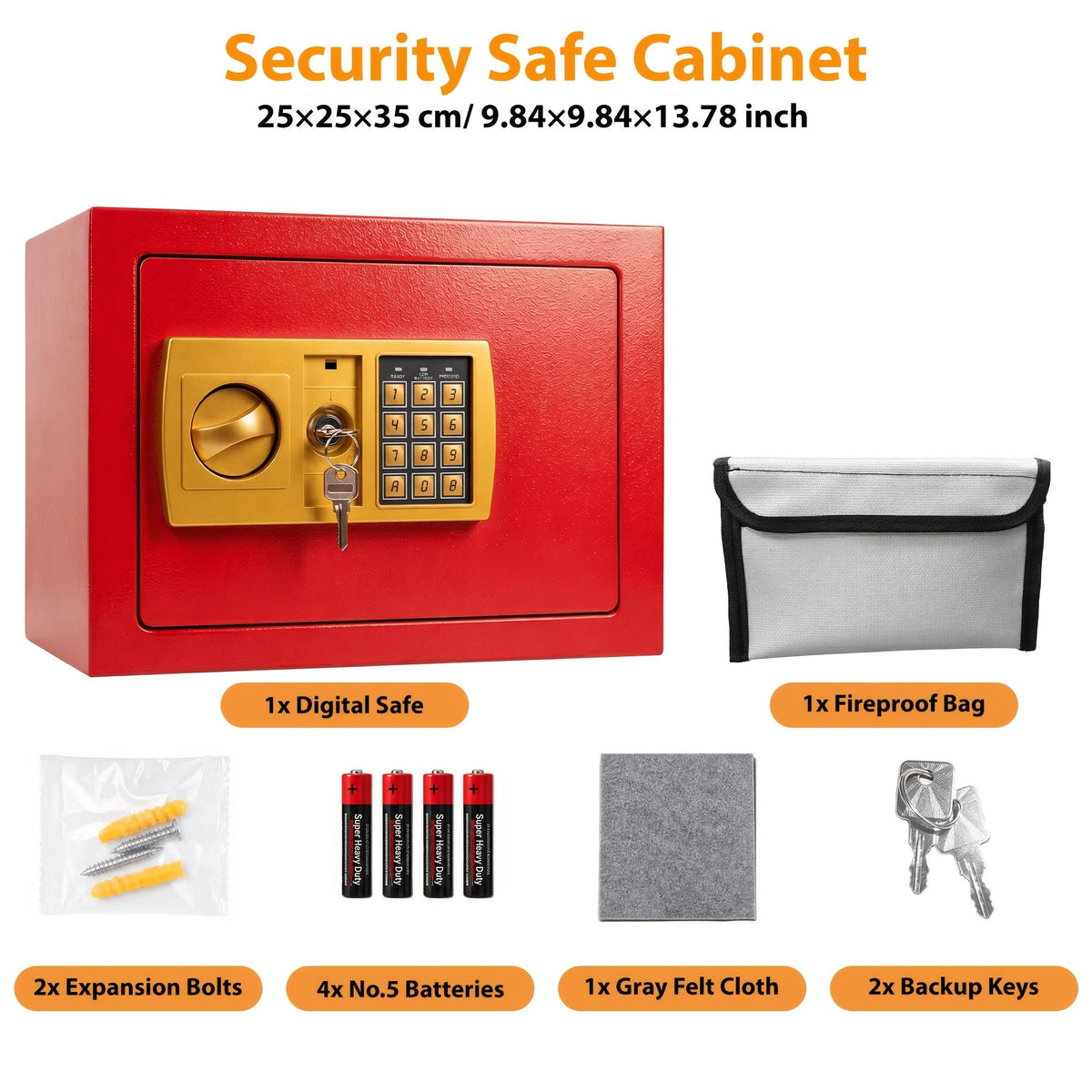 Digital Anti Theft Electronic Combination Safe