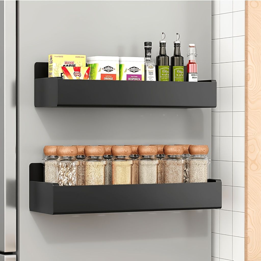 Magnetic Refrigerator Storage Rack