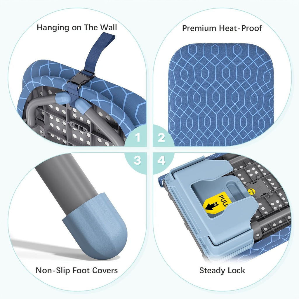 Tabletop Ironing Board with Non Slip Feet