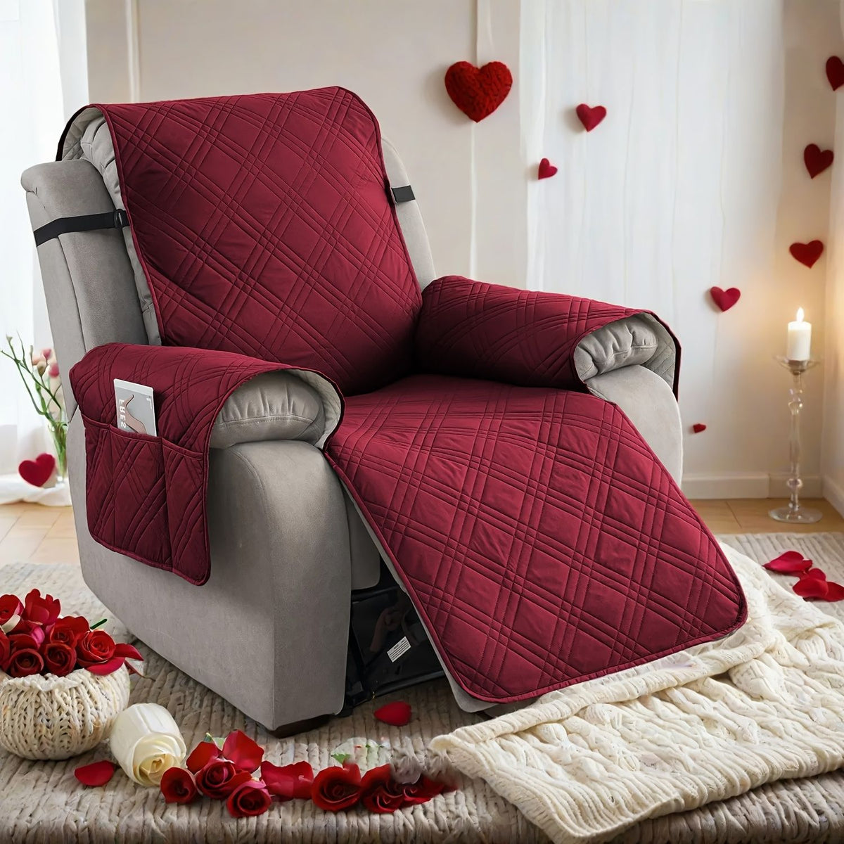 Waterproof Non-Slip Recliner Chair Cover