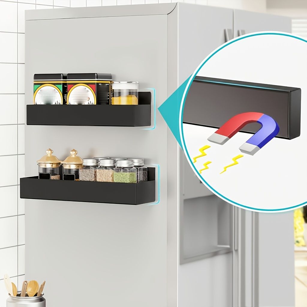 Magnetic Refrigerator Storage Rack
