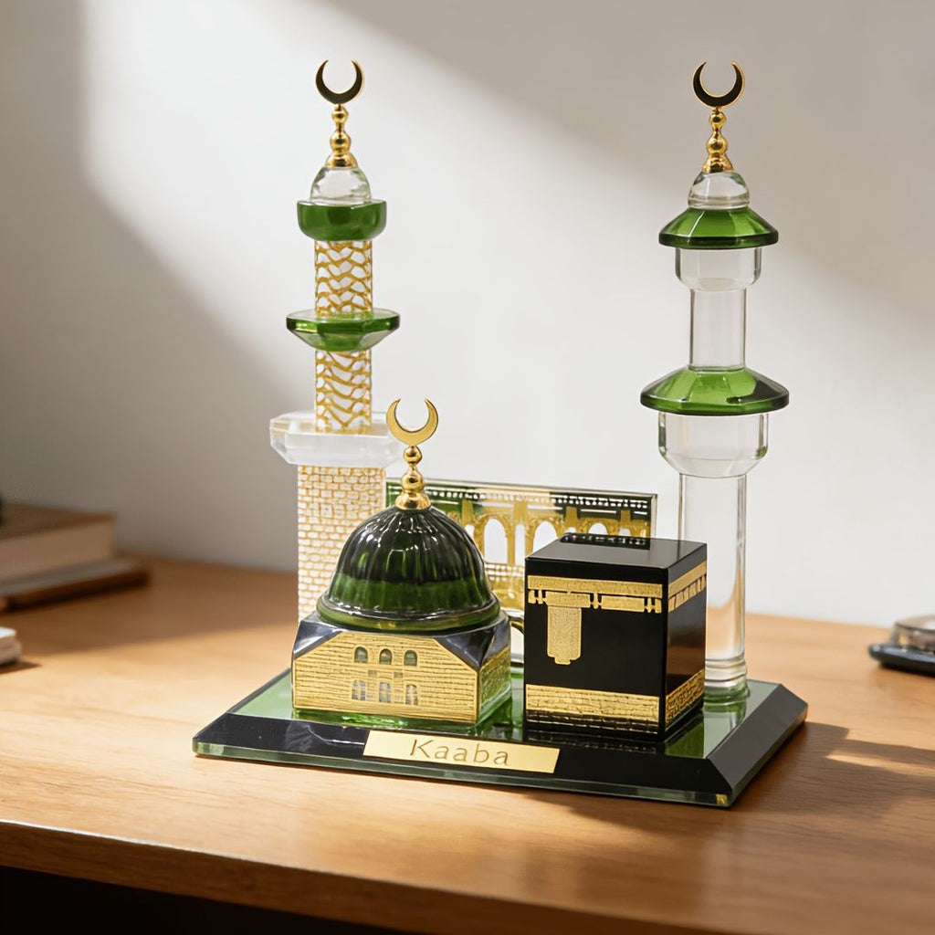 Crystal Kaaba Building Ornament