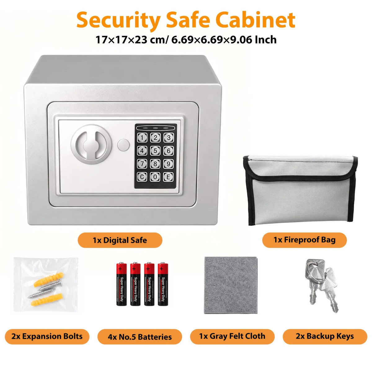 Digital Anti Theft Electronic Combination Safe