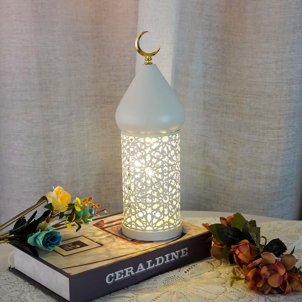 Metal Hollow LED Horse Lantern