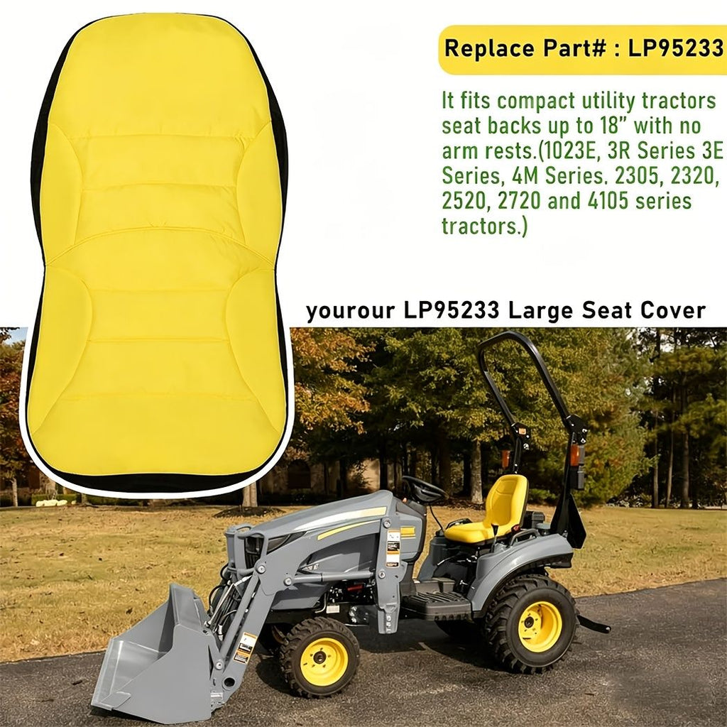 Tractor Seat Cover Oxford 300D Fabric Cushioned