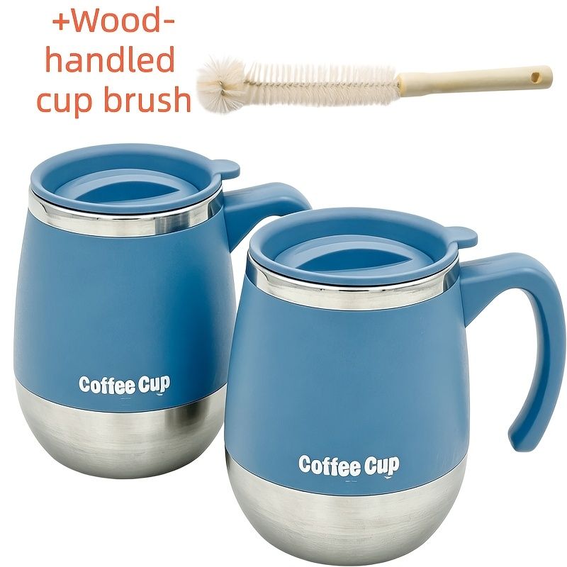 3-Piece Double-Layer Insulated Cup Set