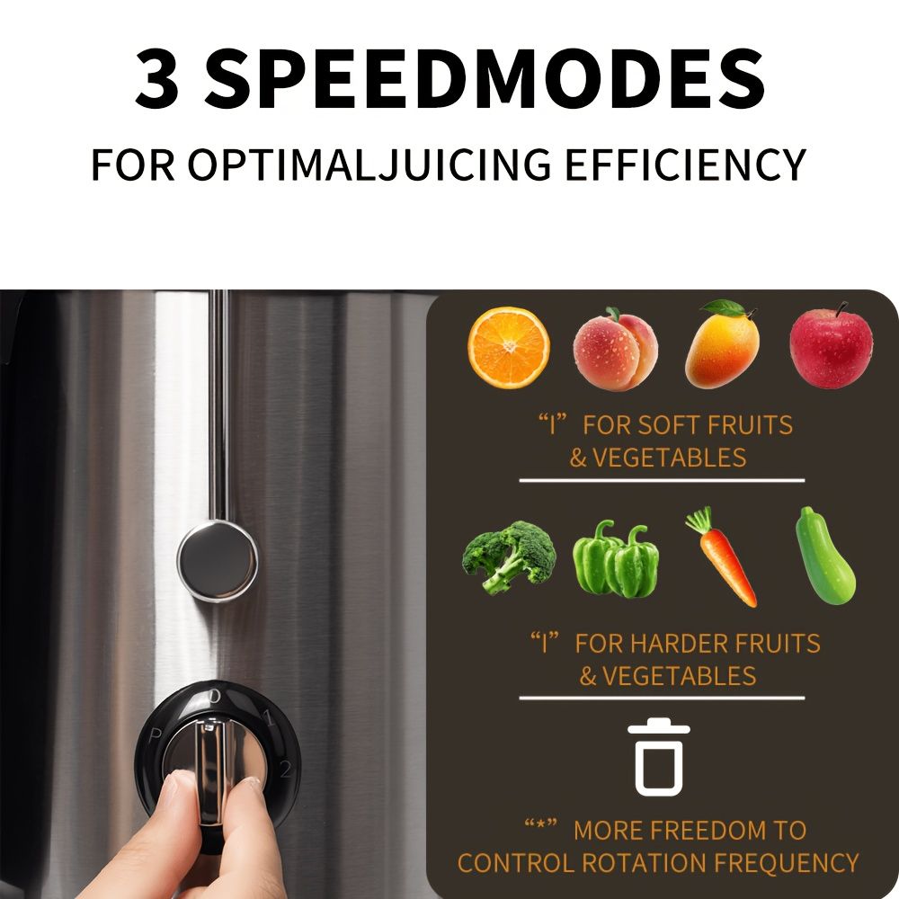3 Inch Wide Mouth Juicer Blender for Fruits and Vegetables