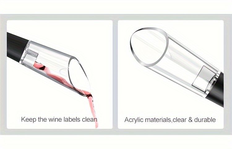 Rechargeable Electric Wine Opener Set with Vacuum Sealer