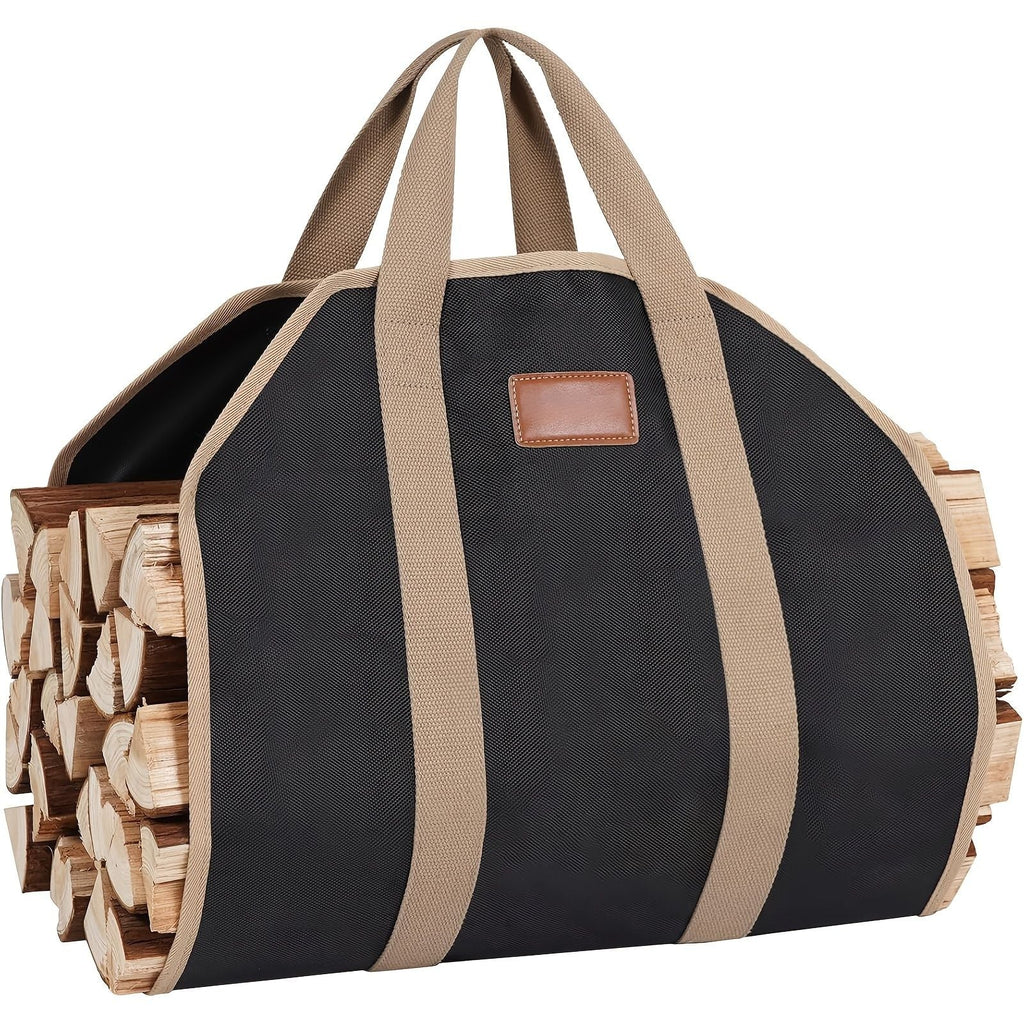 Heavy Duty Large Firewood Carrier Tote Bag