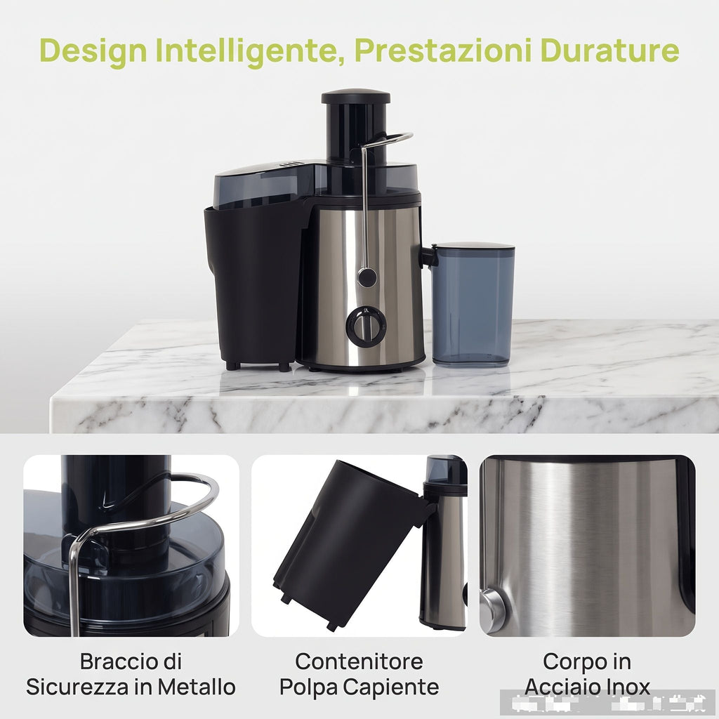 3 Inch Wide Mouth Juicer Blender for Fruits and Vegetables